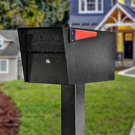 steel curbside collection box|Mail Boss® Locking Security Residential Mail Box .